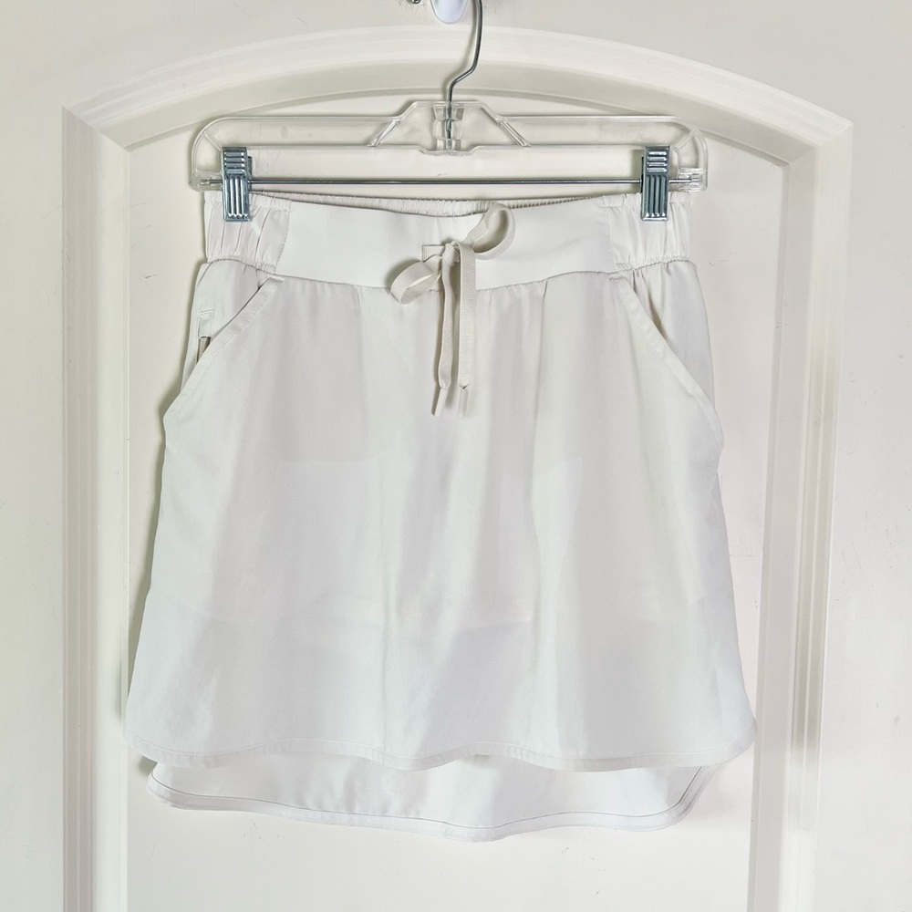 All in Motion Ivory Active Skort Tennis Skirt with Pockets XS